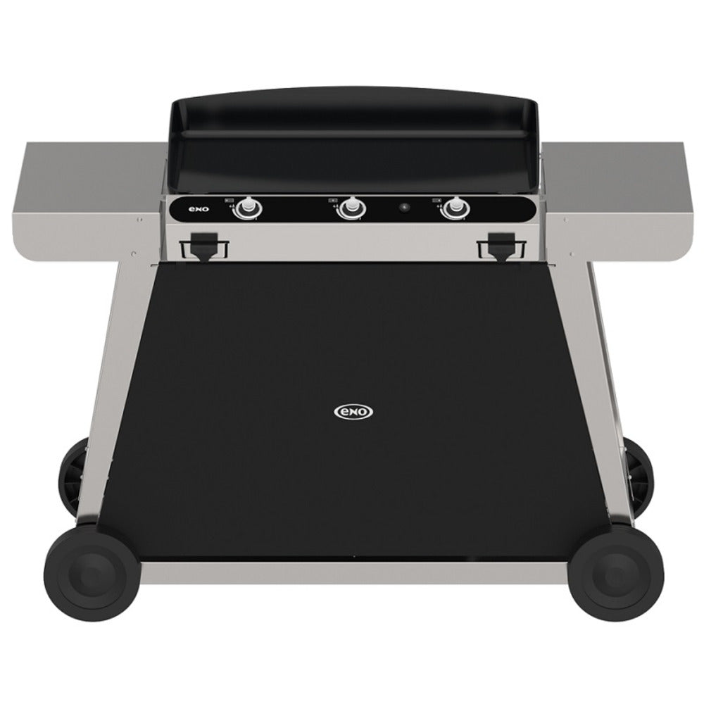  Chariot Pour Plancha Eno Bergerac Et Chambord 75 (chariot Seul) - Noir / Inox