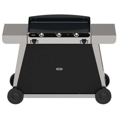  Chariot Pour Plancha Eno Bergerac Et Chambord 75 (chariot Seul) - Noir / Inox