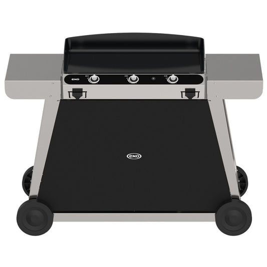  Chariot Pour Plancha Eno Bergerac Et Chambord 75 (chariot Seul) - Noir / Inox