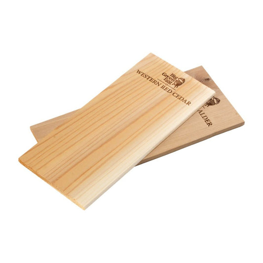  BIG GREEN EGG - Planchettes En Cèdre (2 Pièces-28cm)