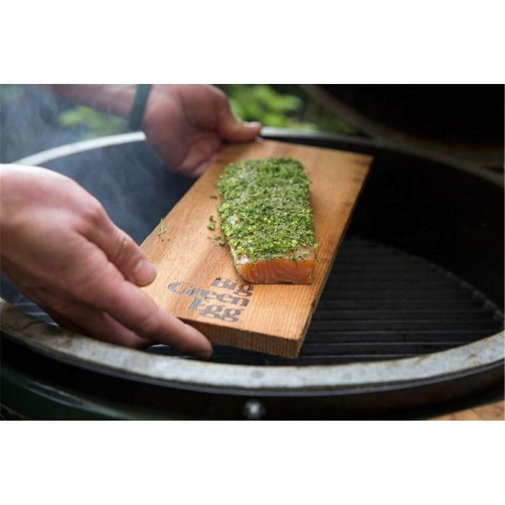  BIG GREEN EGG - Planchettes En Cèdre (2 Pièces-28cm)