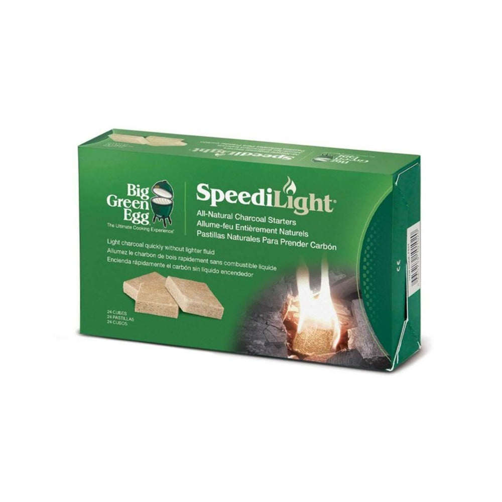  BIG GREEN EGG - Allume-feux Naturels 24 Pièces