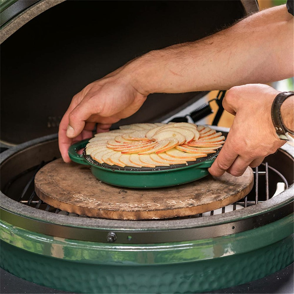  BIG GREEN EGG - Pierre De Cuisson 31cm Pour Big Green Egg Medium/Small/MiniMax
