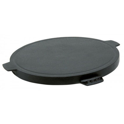  BIG GREEN EGG - Plancha Ronde En Fonte Réversible Big Green Egg 2XL/XL/L