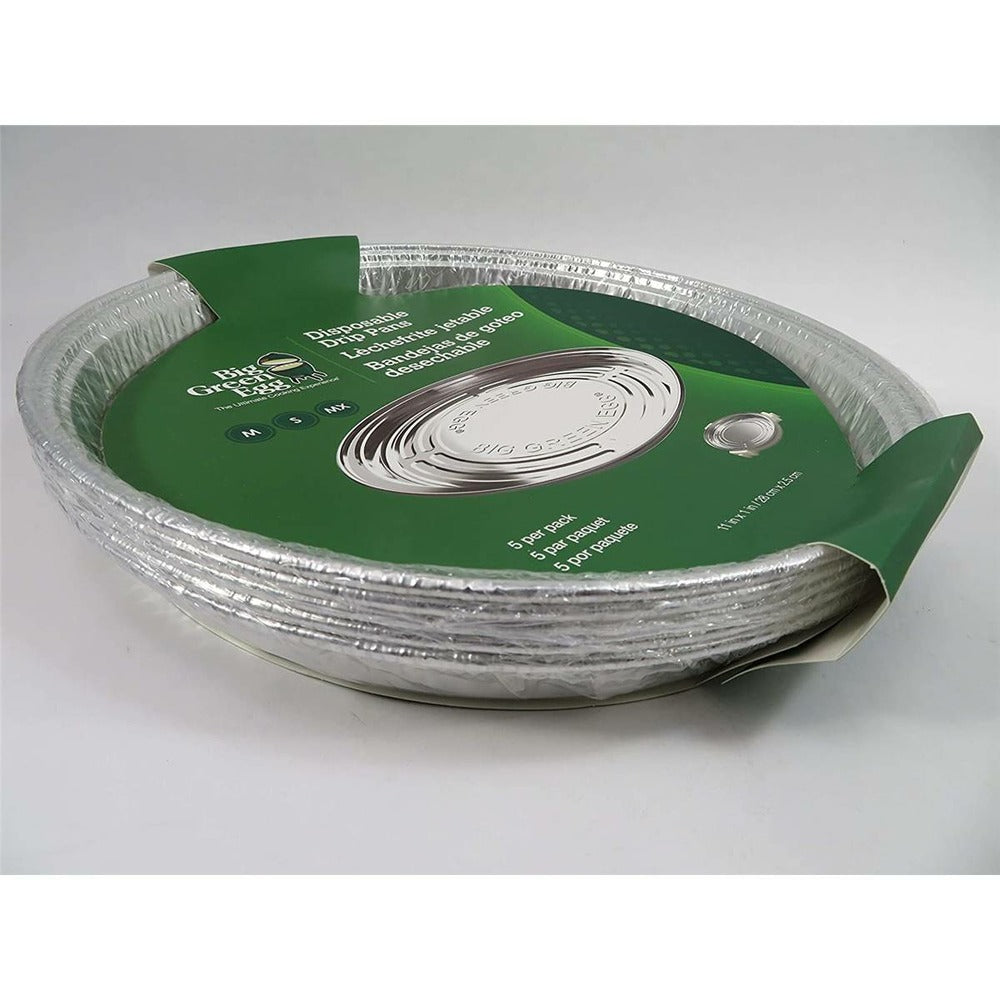  BIG GREEN EGG - Barquettes Jetables Lèche Frites M/MX/S Big Green Egg (5 Pièces)
