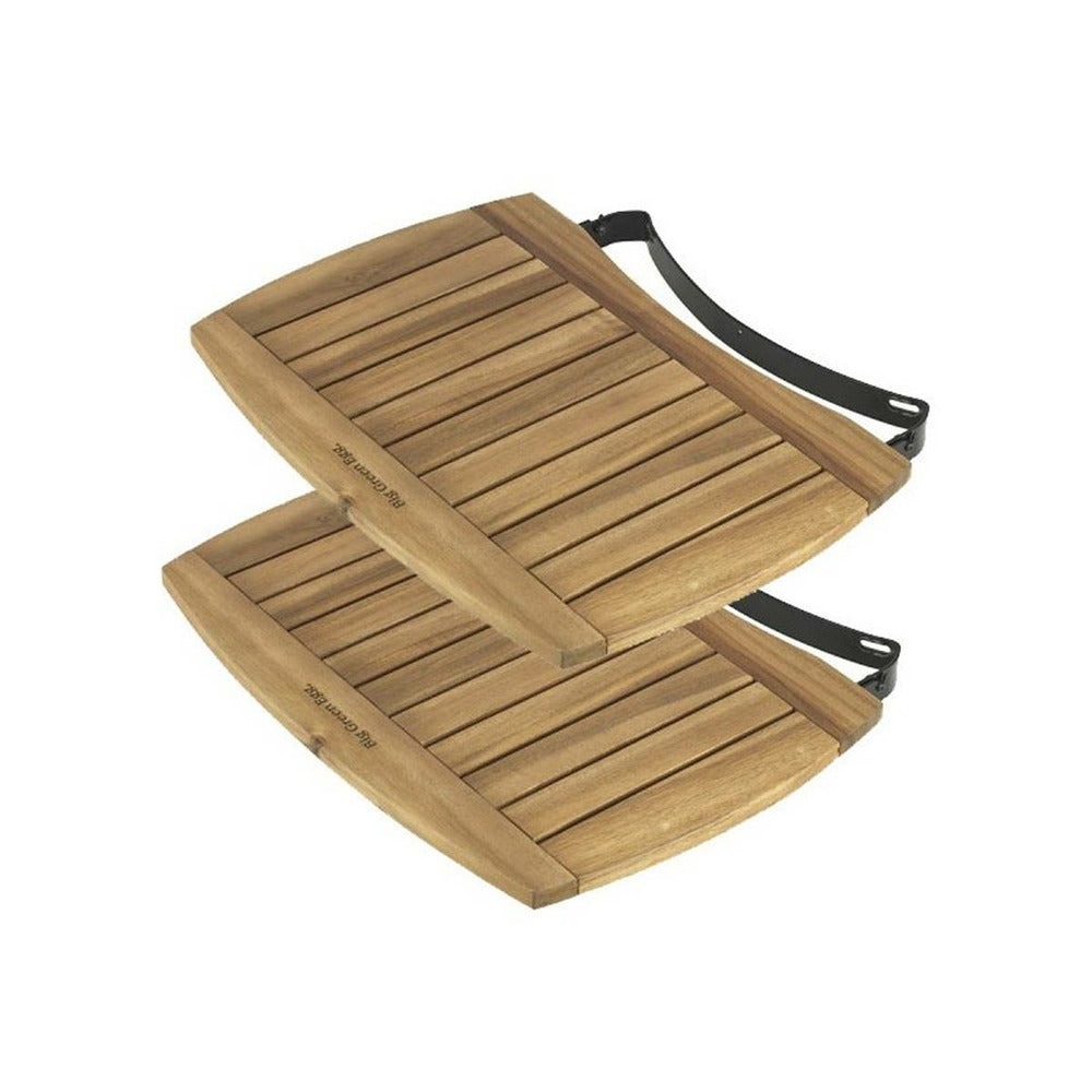  BIG GREEN EGG - Tablette Latérales Acacia Pour Big Green Egg X-Large
