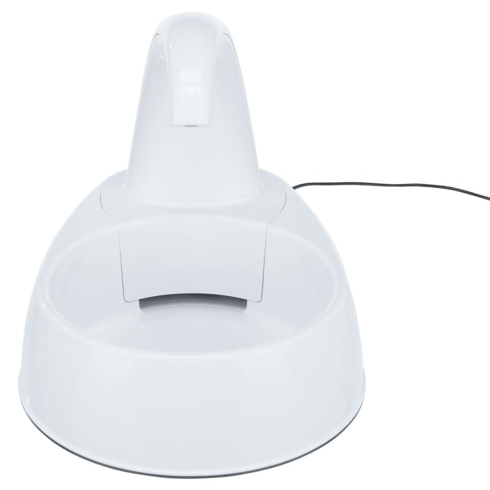 Trixie Fontaine à Boire Pour Animaux De Compagnie Curved Stream Blanc