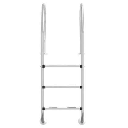 VIDAXL Échelle De Piscine 54x38x158 Cm Acier Inoxydable 304