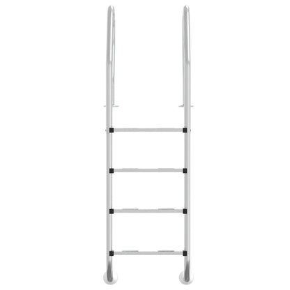 VIDAXL Échelle De Piscine 54x38x184,5 Cm Acier Inoxydable 304