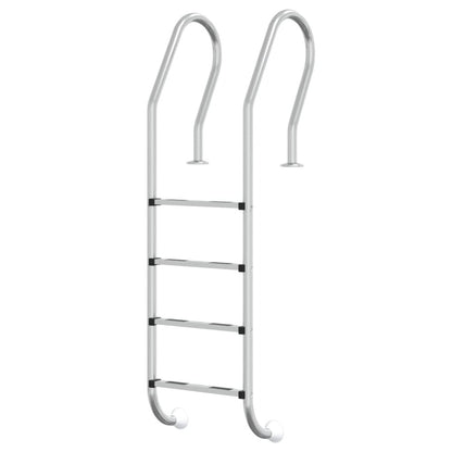 VIDAXL Échelle De Piscine 54x38x184,5 Cm Acier Inoxydable 304
