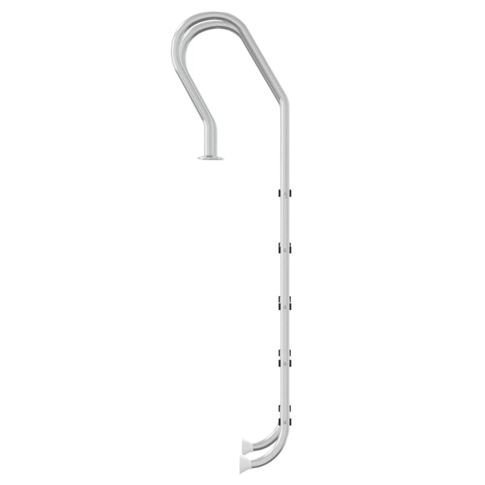 VIDAXL Échelle De Piscine 54x38x211 Cm Acier Inoxydable 304