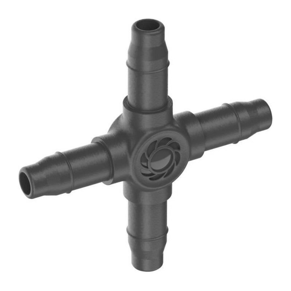 Gardena Dérivation En Croix 4,6 Mm Boite De 10 Pieces. Connexion - 13214-20