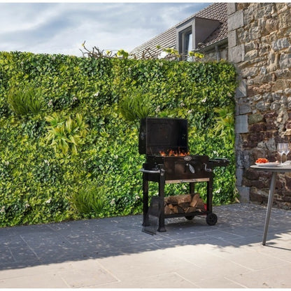  Mur Végétal Artificiel Extérieur Et Intérieur Prêt à Poser 1m X 1m Liseron