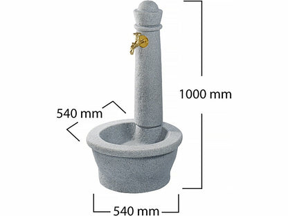 Graf Fontaine Roma Avec Robinet Laiton 3/4"