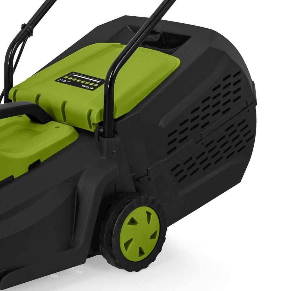  Tondeuse Electrique 1200w Tondeuse A Gazon Larg 32cm Bac 35l Itools