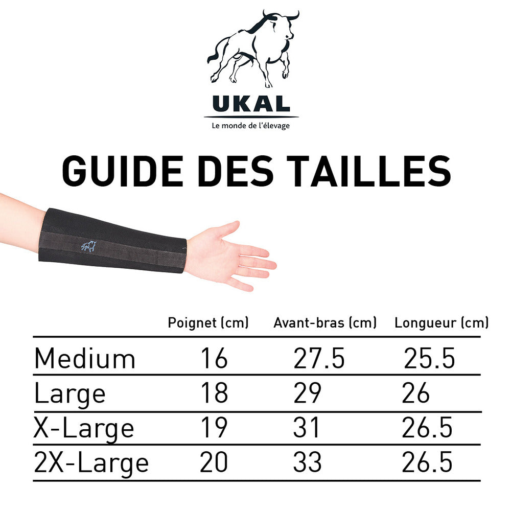  Paire De Manchettes De Protection En Néoprène - Xl