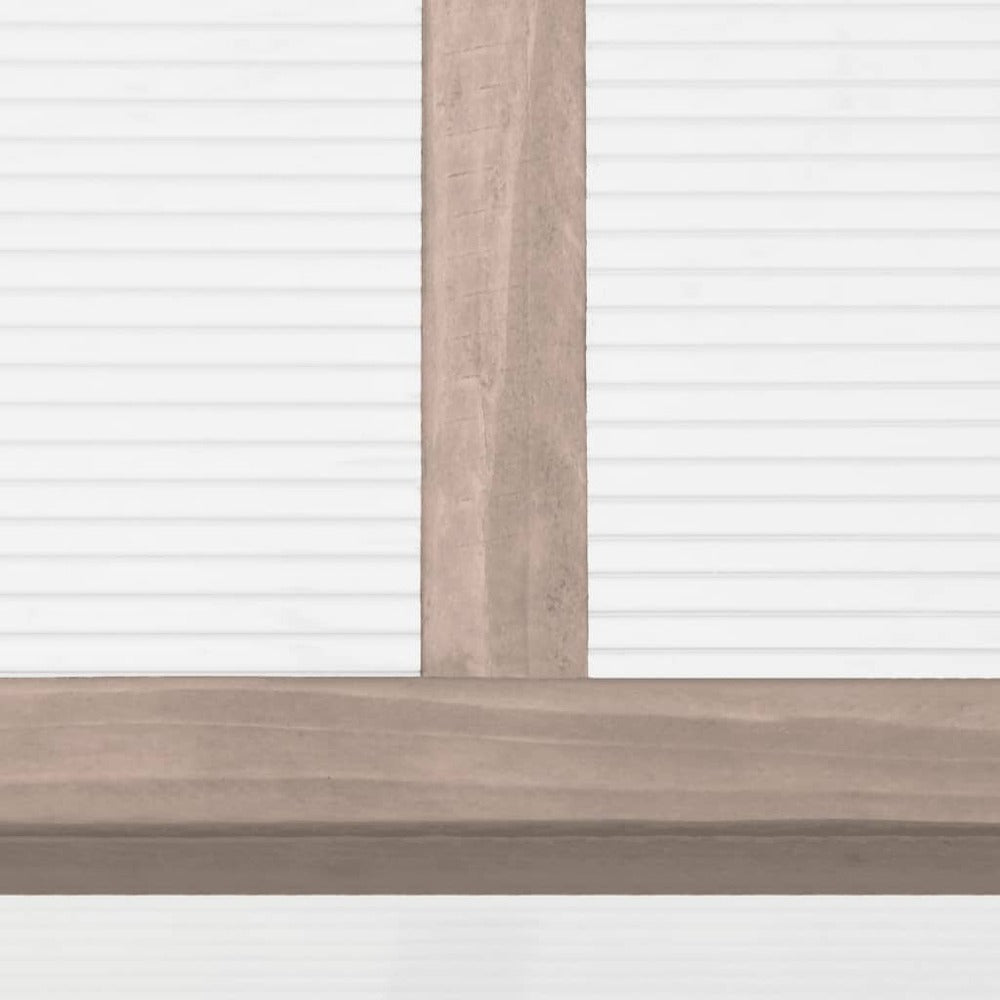 VIDAXL Serre Gris 110x58,5x39 Cm Bois De Sapin