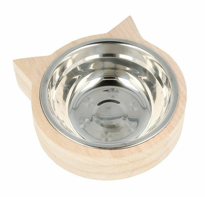  2 Gamelles Inox Tête De Chat à Décorer