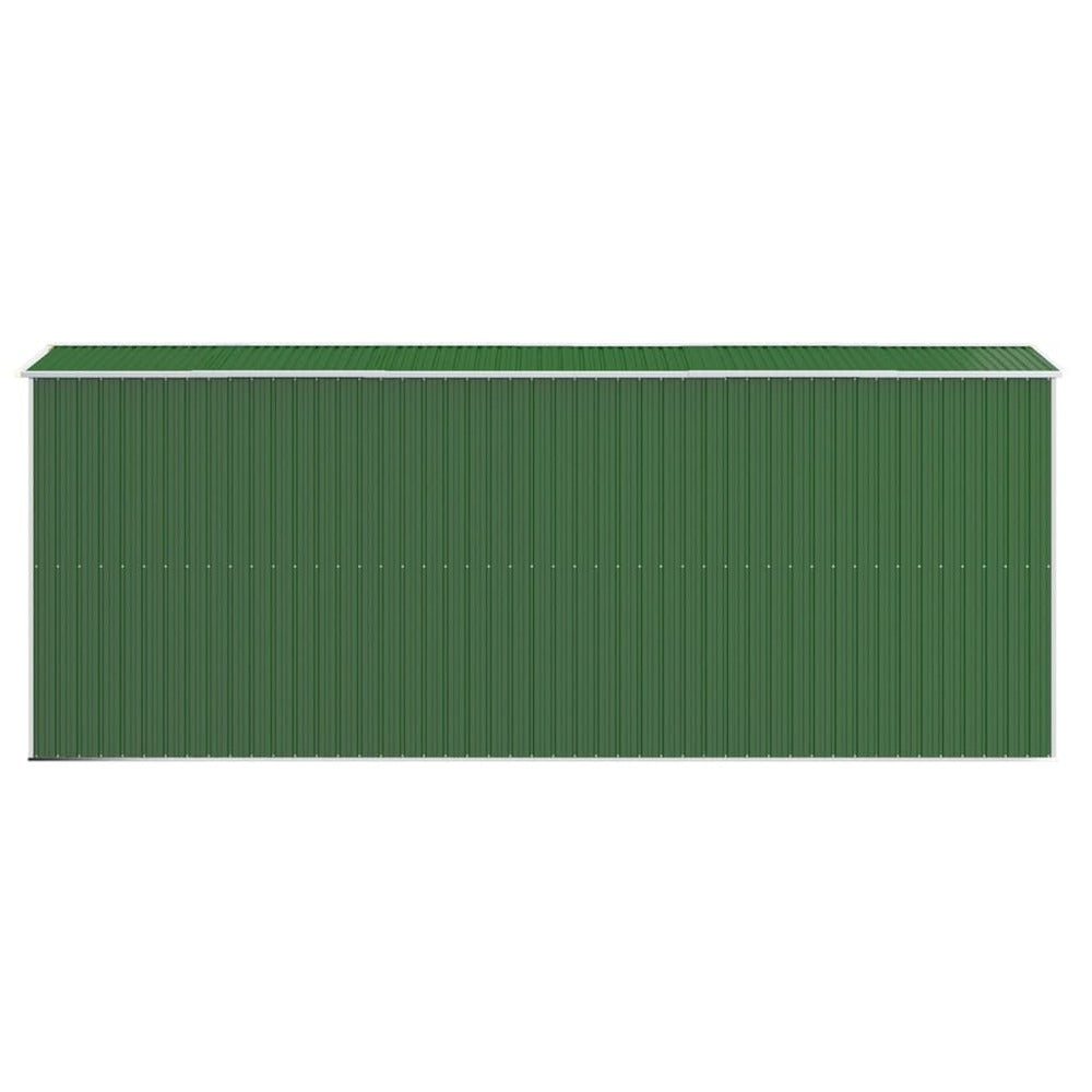 VIDAXL Abri De Jardin Vert 192x523x223 Cm Acier Galvanisé