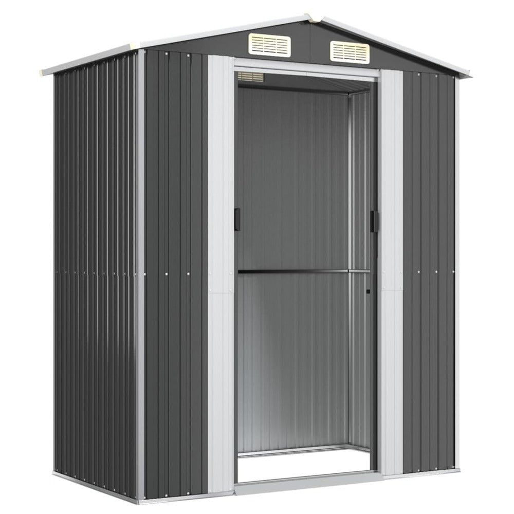 VIDAXL Abri De Jardin Anthracite 192x108x223 Cm Acier Galvanisé