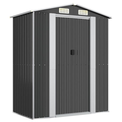 VIDAXL Abri De Jardin Anthracite 192x108x223 Cm Acier Galvanisé