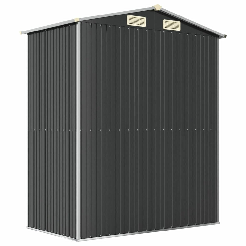 VIDAXL Abri De Jardin Anthracite 192x108x223 Cm Acier Galvanisé
