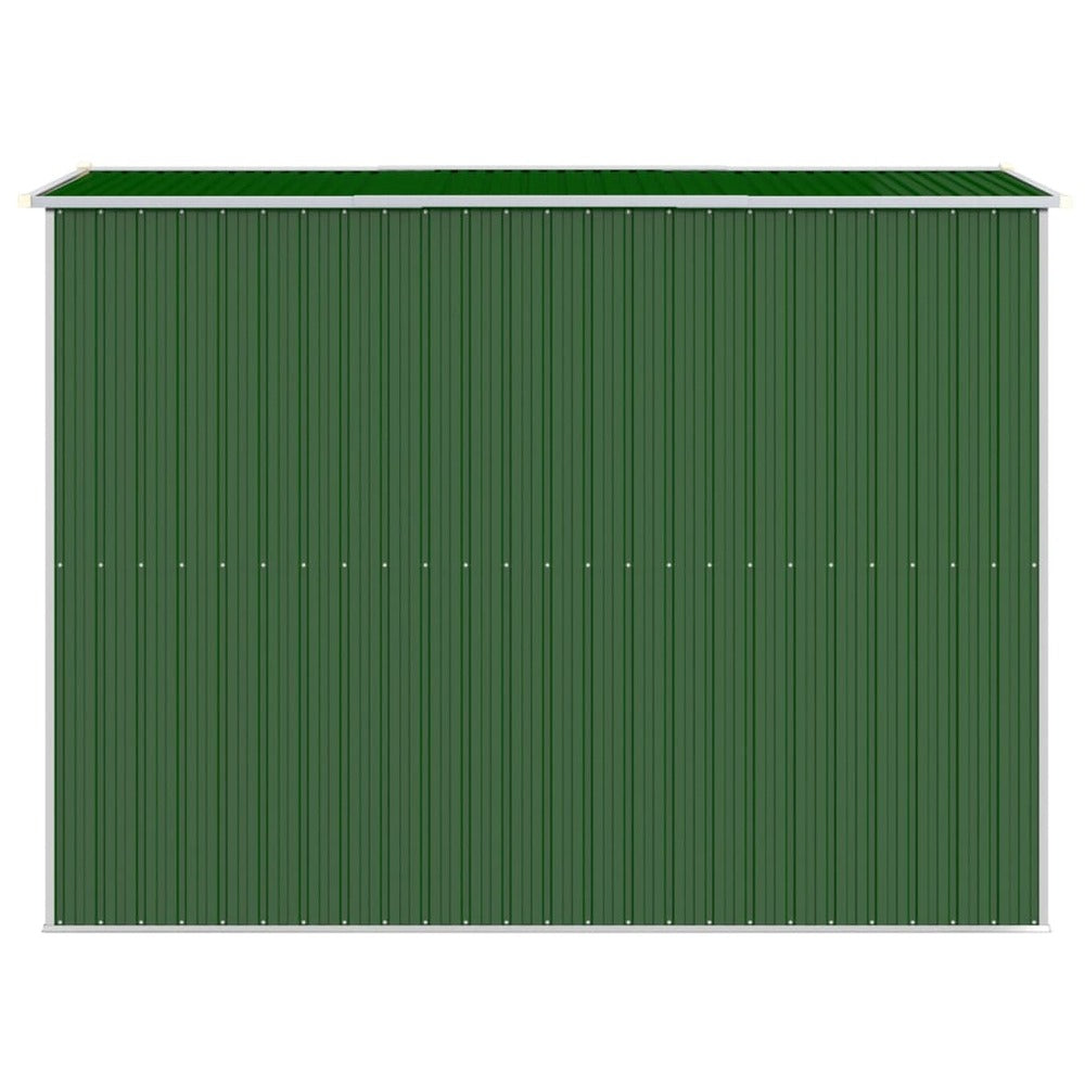 VIDAXL Abri De Jardin Vert 192x274x223 Cm Acier Galvanisé
