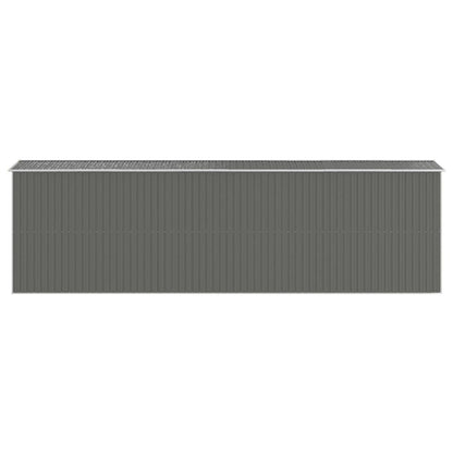 VIDAXL Abri De Jardin Gris Clair 192x689x223 Cm Acier Galvanisé