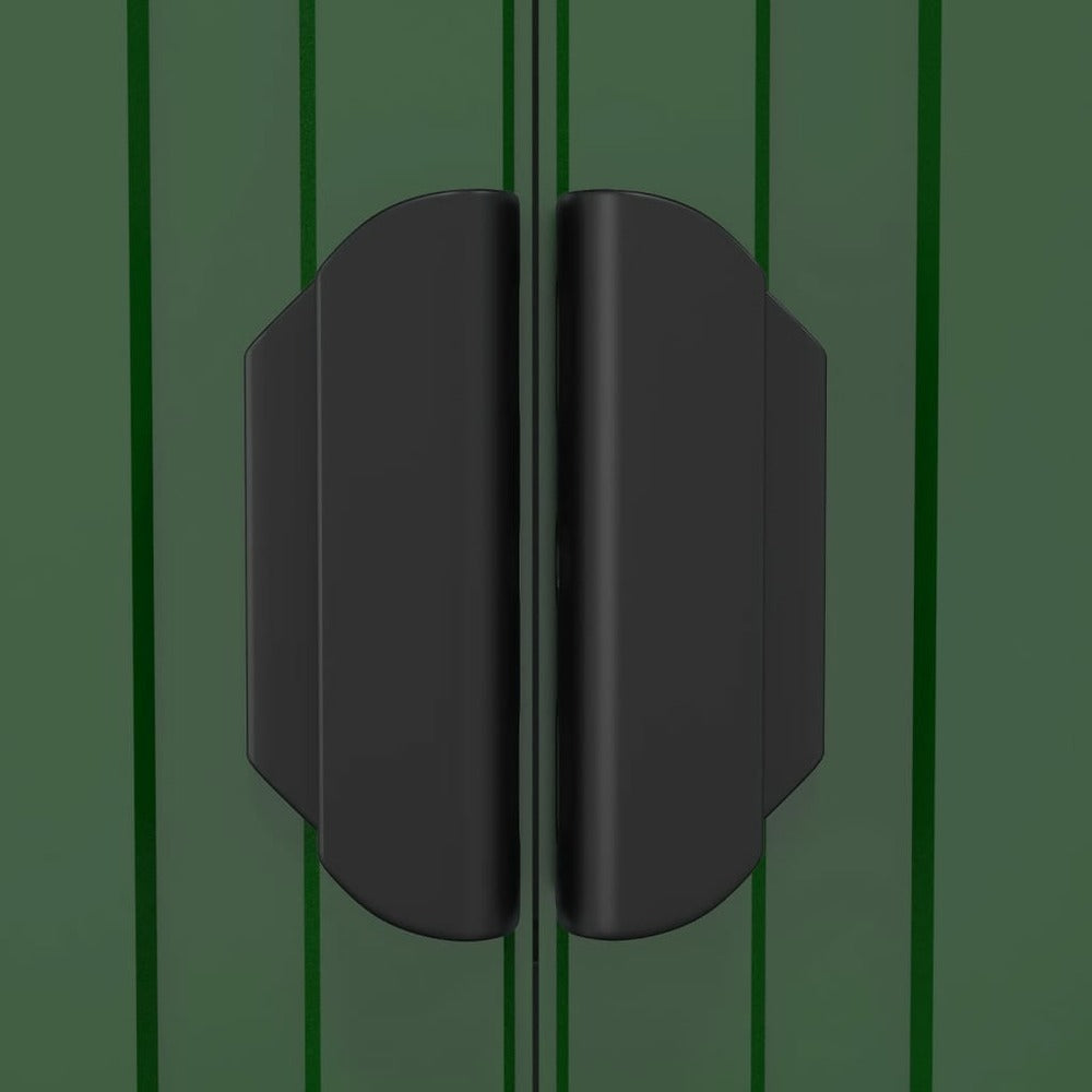 VIDAXL Abri De Jardin Vert 192x689x223 Cm Acier Galvanisé