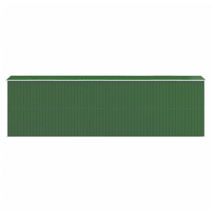 VIDAXL Abri De Jardin Vert 192x689x223 Cm Acier Galvanisé