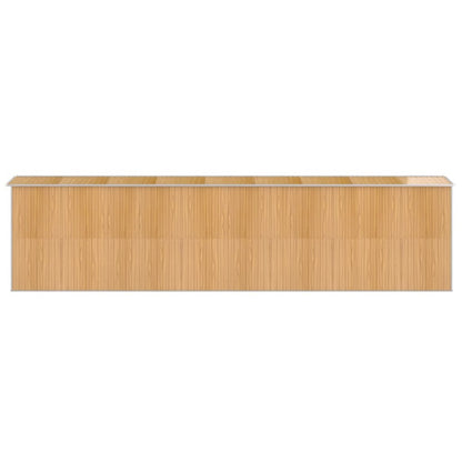 VIDAXL Abri De Jardin Marron Clair 192x772x223 Cm Acier Galvanisé