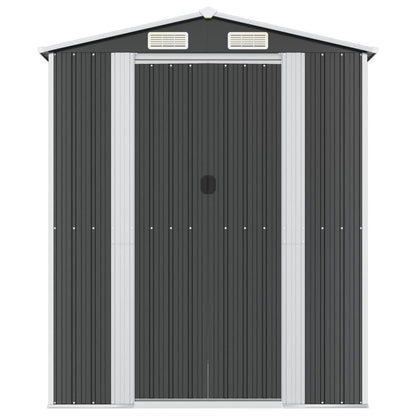 VIDAXL Abri De Jardin Anthracite 192x191x223 Cm Acier Galvanisé