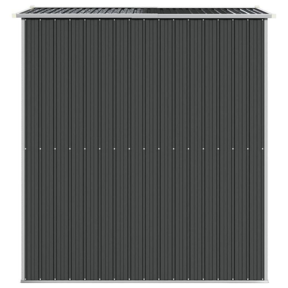 VIDAXL Abri De Jardin Anthracite 192x191x223 Cm Acier Galvanisé