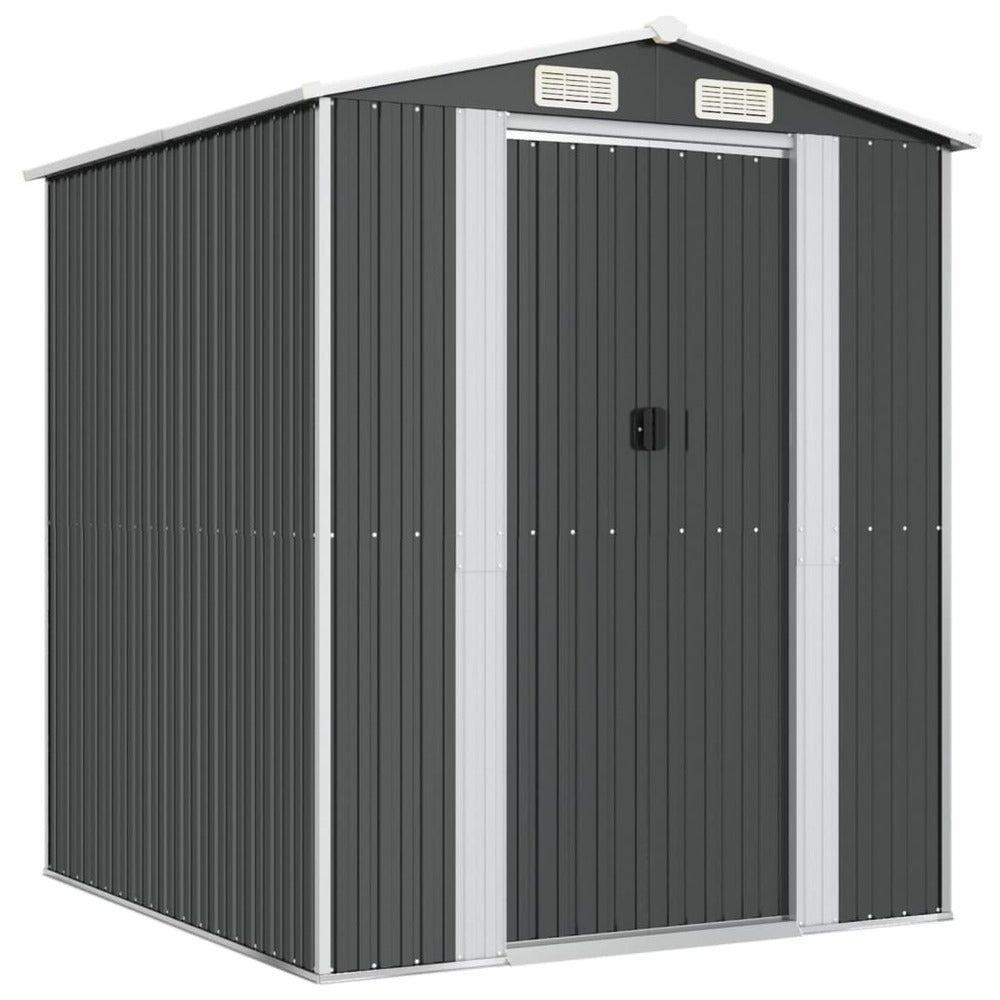 VIDAXL Abri De Jardin Anthracite 192x191x223 Cm Acier Galvanisé