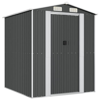 VIDAXL Abri De Jardin Anthracite 192x191x223 Cm Acier Galvanisé