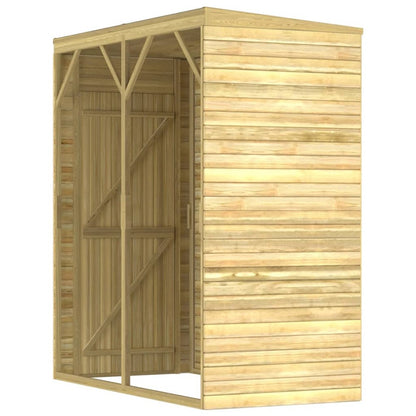 VIDAXL Abri De Stockage De Jardin 100x210x218 Cm Bois De Pin Imprégné