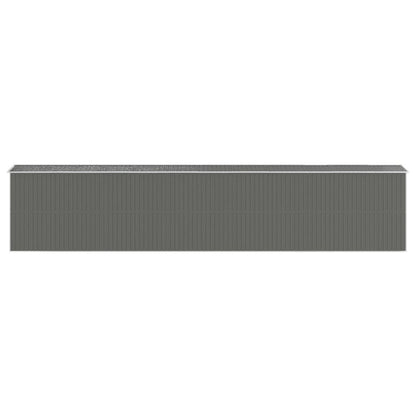 VIDAXL Abri De Jardin Gris Clair 192x1021x223 Cm Acier Galvanisé