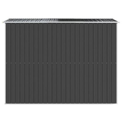 VIDAXL Abri De Jardin Anthracite 192x274x223 Cm Acier Galvanisé