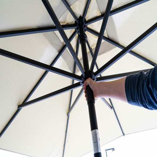 Madison Parasol Elba 300 Cm Taupe