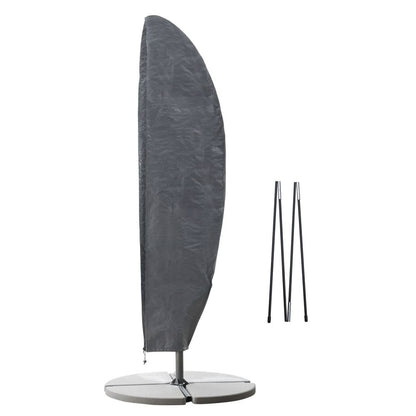 Nature Housse De Protection Pour Parasols Inclinés 54/32x290 Cm