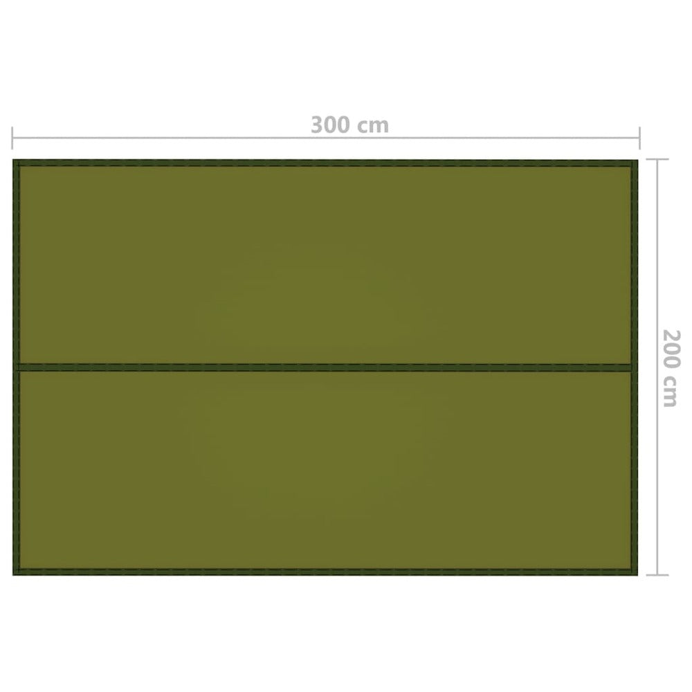 VIDAXL Bâche D'extérieur 3x2 M Vert