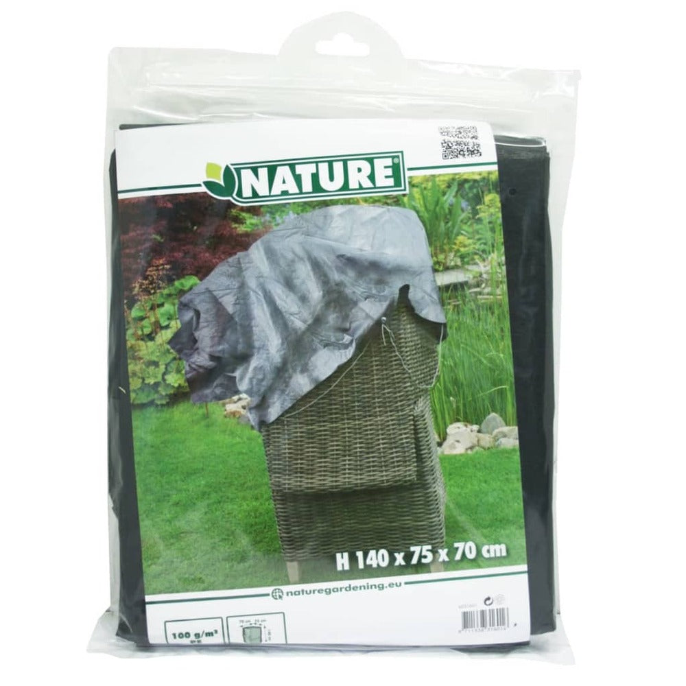 Nature Housse Pour Chaise Empilable De Jardin Pe 140x75x70 Cm 6031601