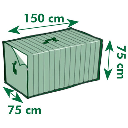 Nature Housse De Protection Pour Coussins D'extérieur 150x75x75 Cm