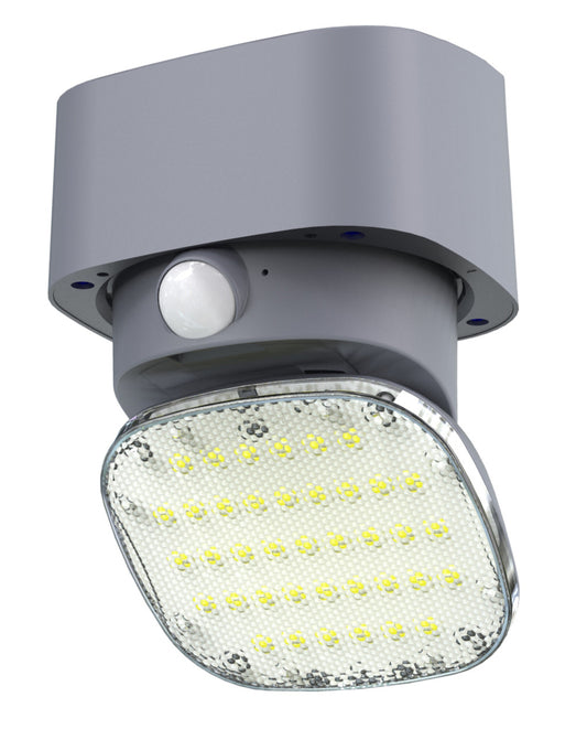  Applique Solaire Grise Anthracite éclairage Pivotant à 180°