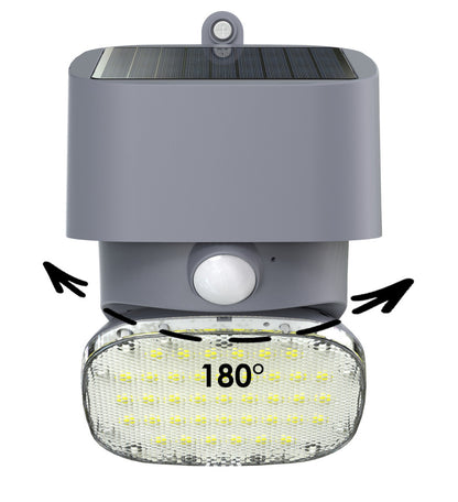  Applique Solaire Grise Anthracite éclairage Pivotant à 180°