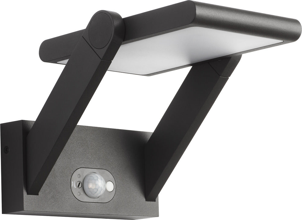  Applique Solaire Milano - Veille & Détection - Blanc Chaud 3000°k 170lm - Faisceau 120° - Bf Light