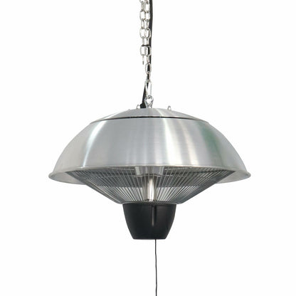  Parasol Chauffant électrique Suspendu 1500w – Oslo – Chauffage D’extérieur Type Halogène. Kit De Suspension Inclus (chaîne Et