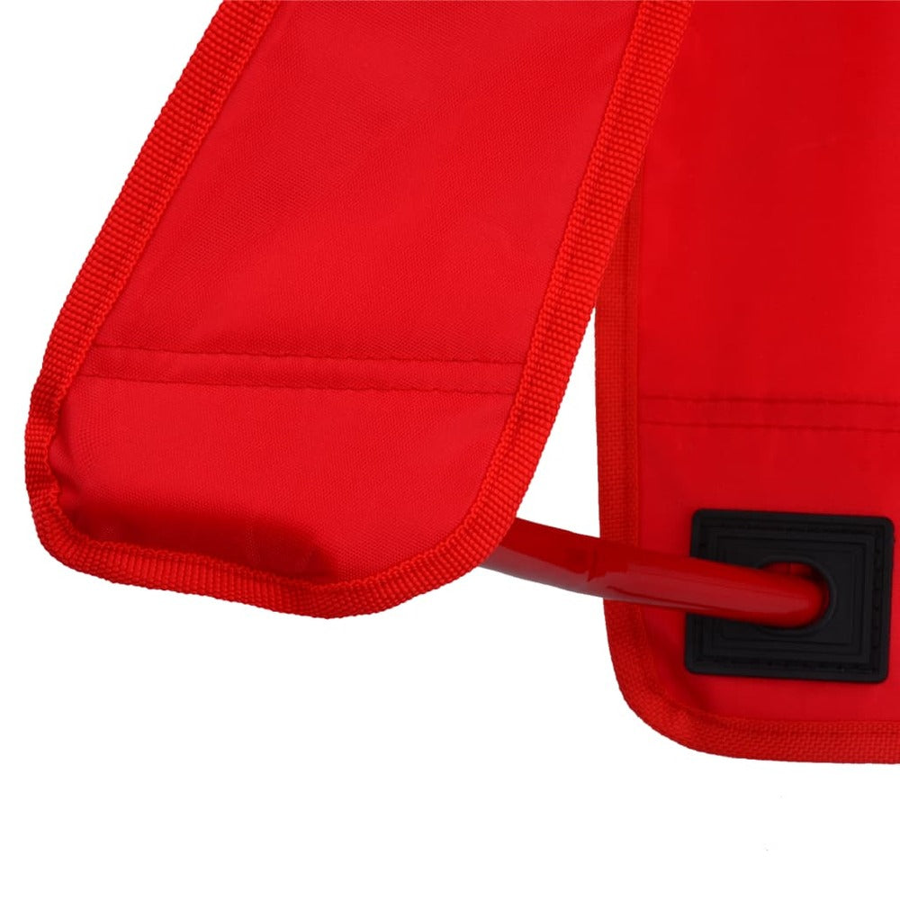 VIDAXL Chaises De Jardin Pour Enfants 2 Pcs Rouge Tissu