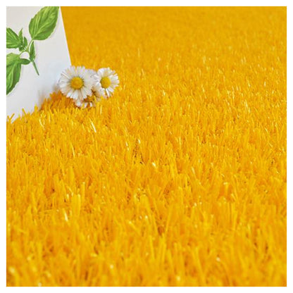  Gazon Synthétique Peps - Couleur Jaune Orangé - 20mm - 2m X 3m