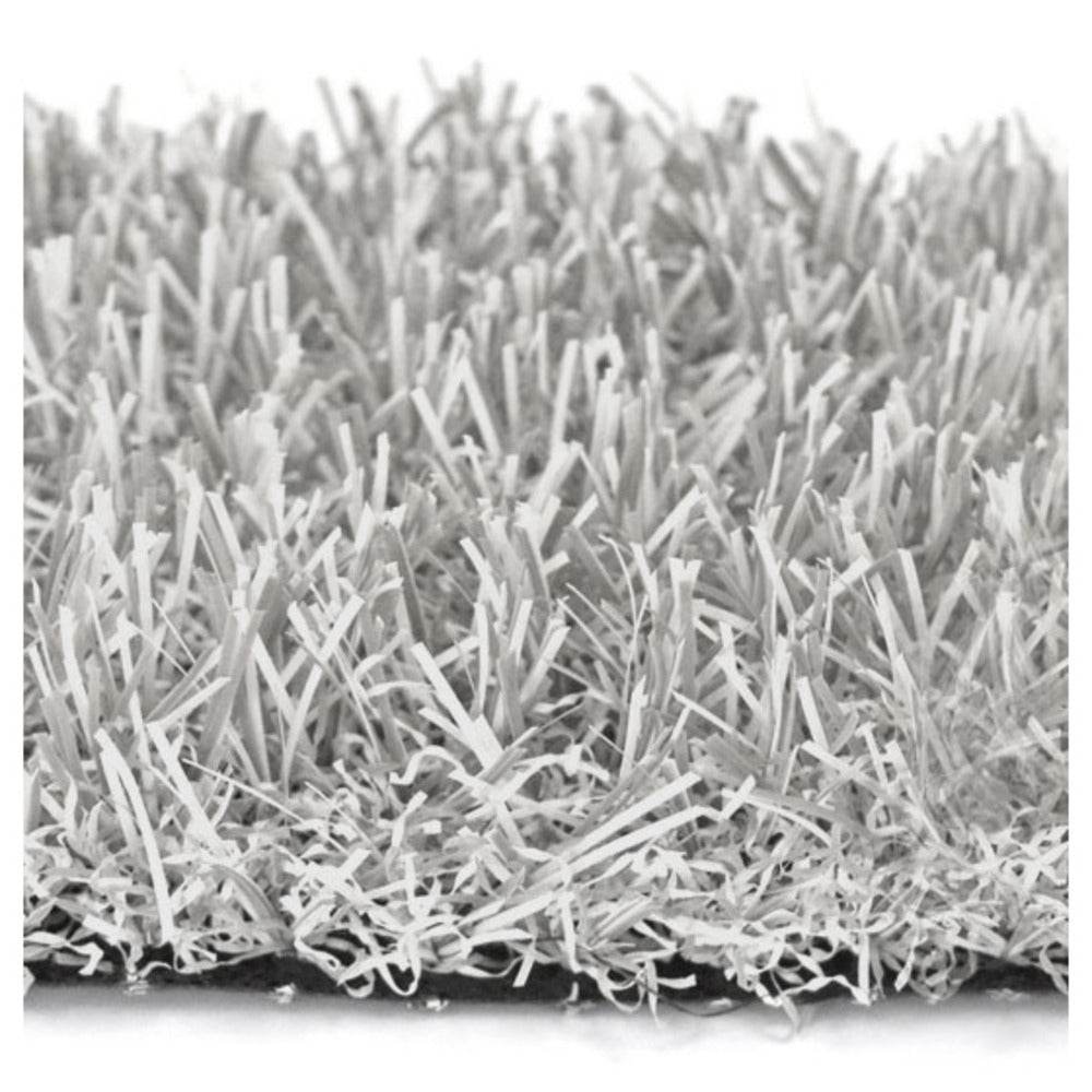  Gazon Synthétique Happy Party - Couleur Gris Clair - Classé Feu - 20mm - 2m X 4m